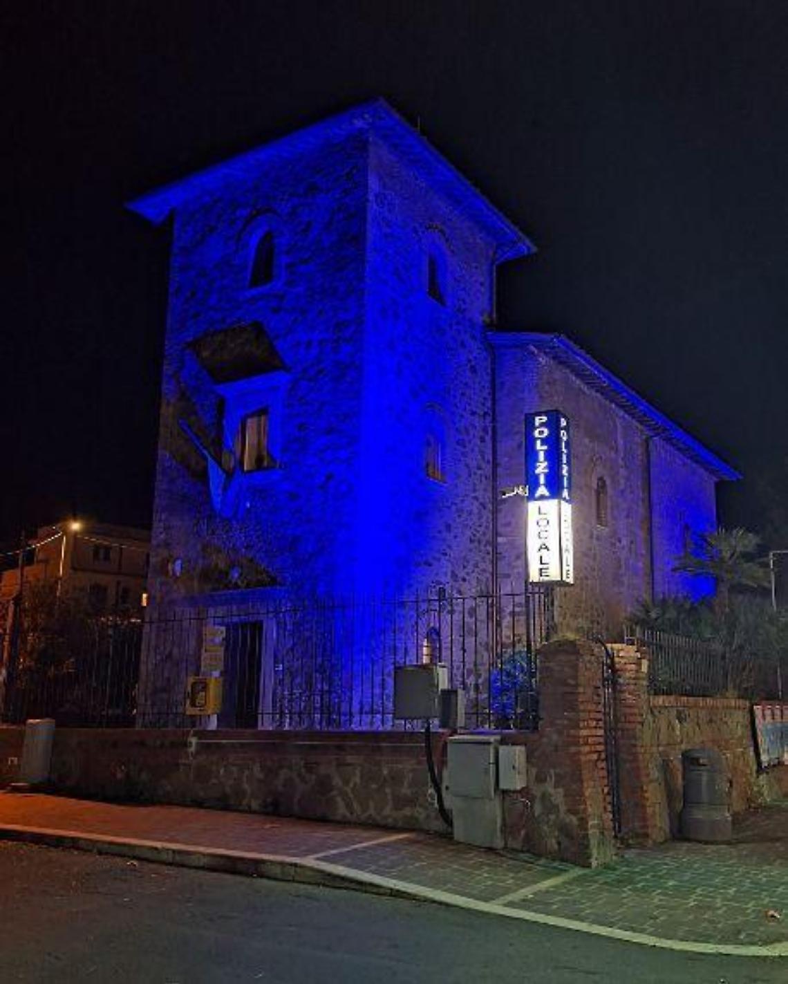 Giornata dell’infanzia e dell’adolescenza, il castelletto di Santa Marinella sarà illuminato di blu