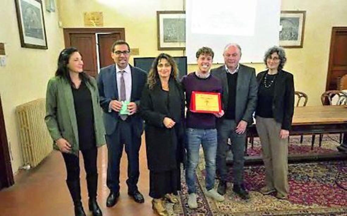 Marco Virgili insignito del “Premio Toti” per la migliore tesi dedicata al territorio