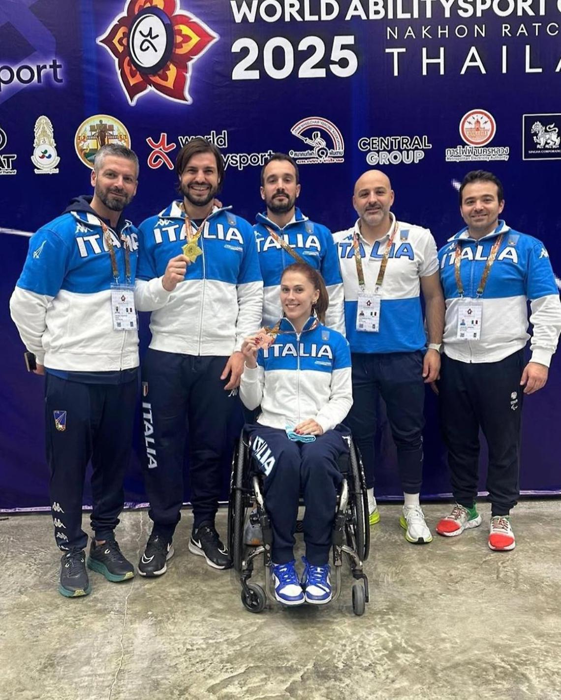 Coppa del Mondo Paralimpica, Giordan trionfa nella sciabola
