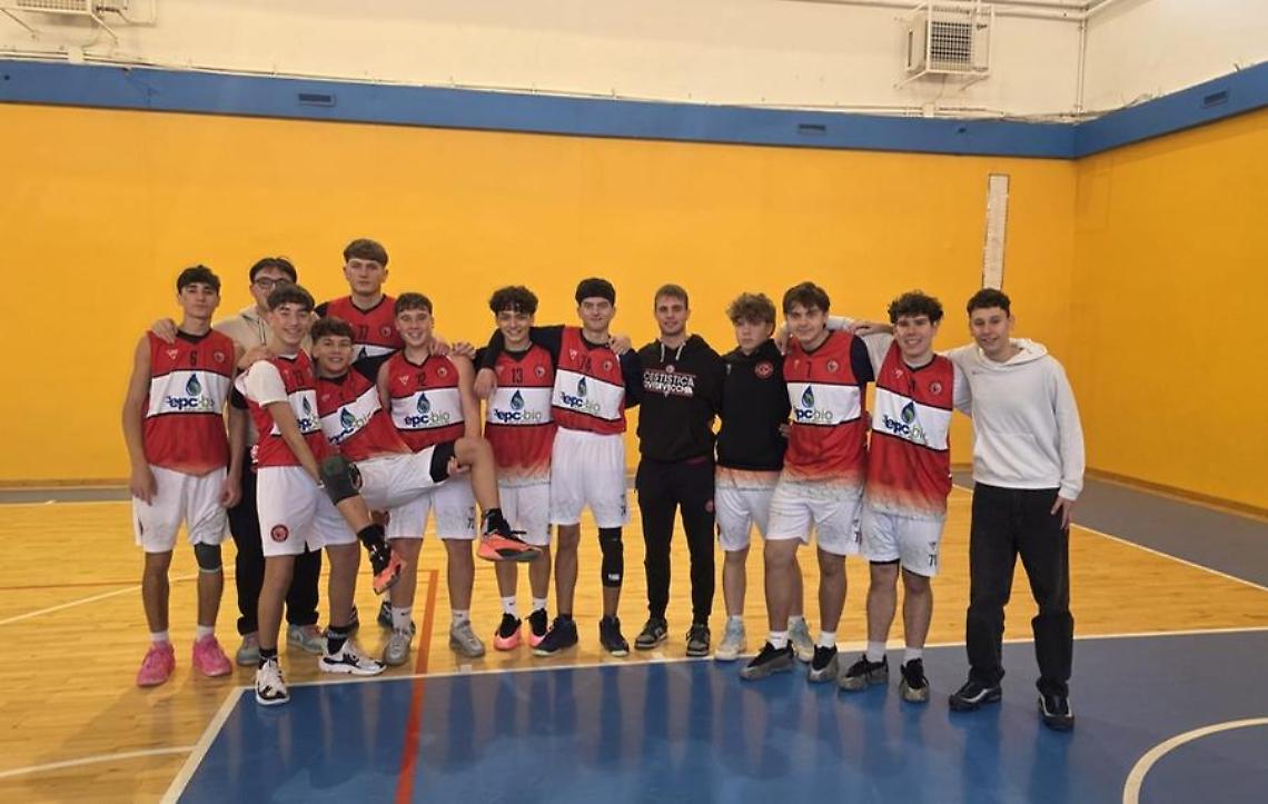 Cestistica, l’U17 Gold espugna Viterbo