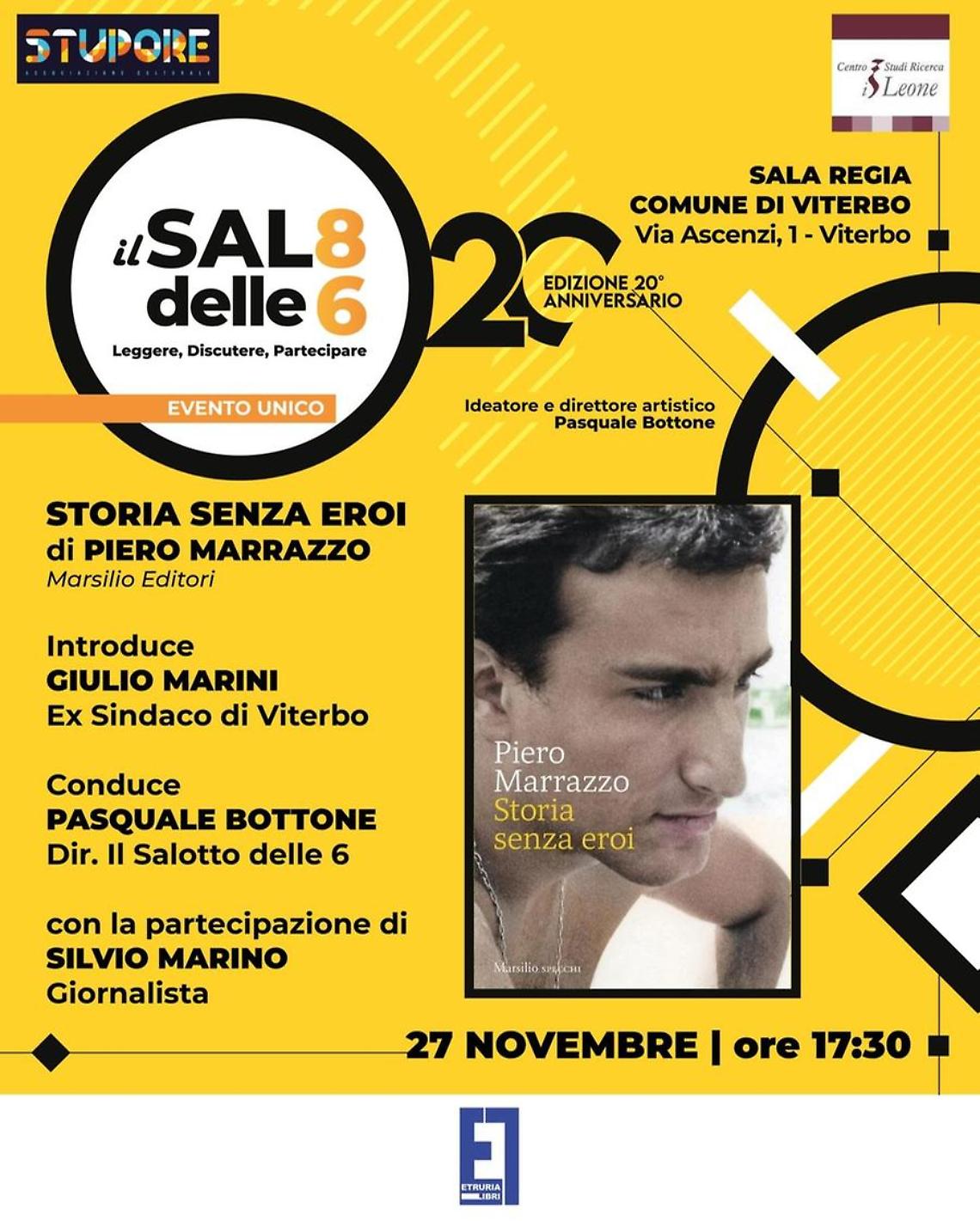 Viterbo: Piero Marrazzo ospite al Salotto delle 6