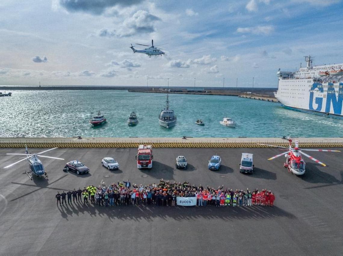 Civitavecchia, il porto diventa laboratorio europeo per le emergenze
