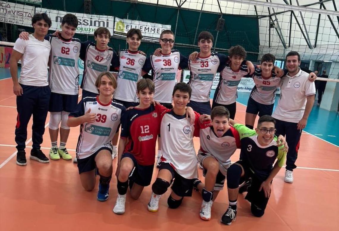 Volley Ladispoli, successo di carattere per l’U15