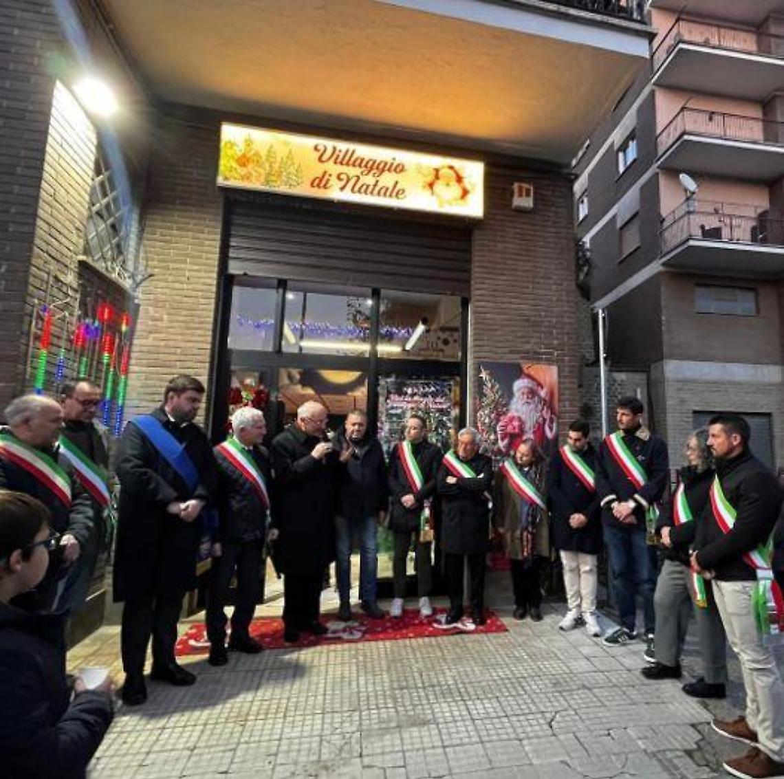 Inaugurato il Villaggio di Natale in miniatura