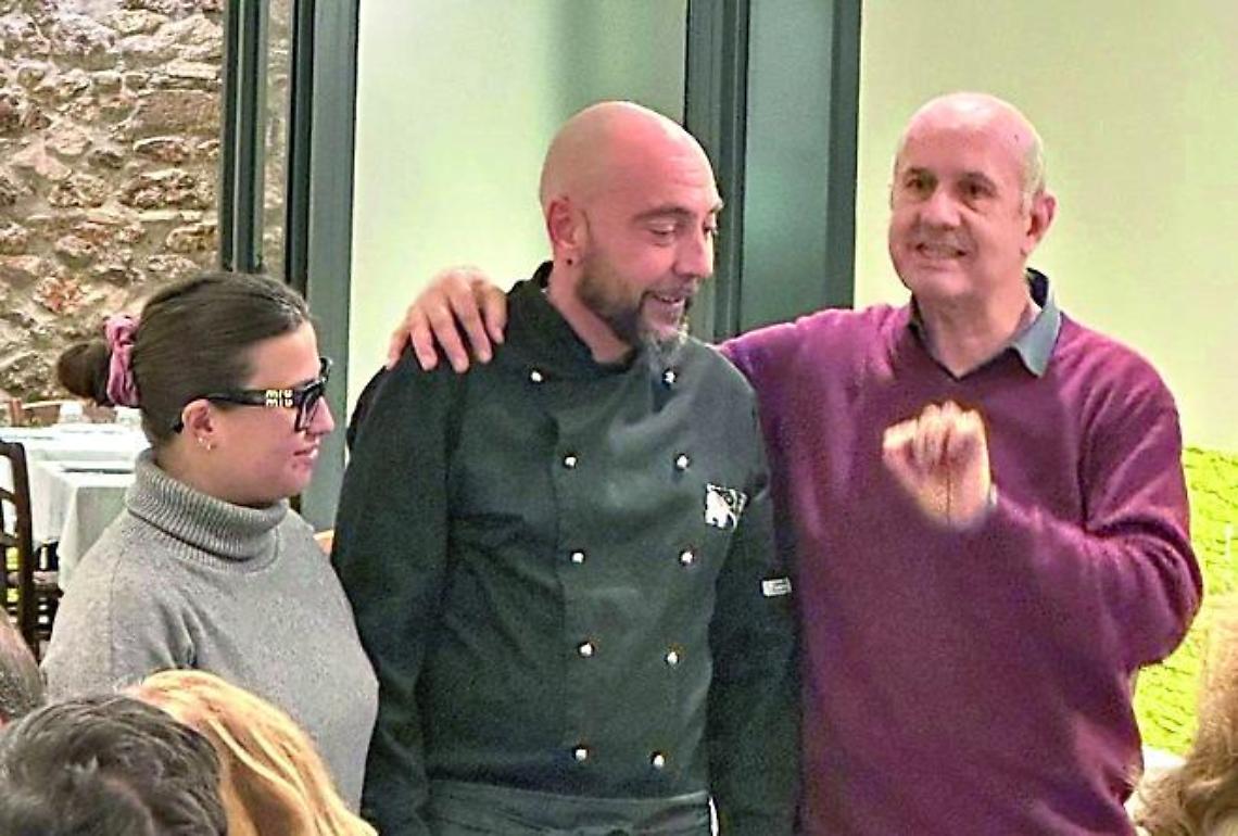 Orsola e il talento dello chef Paolo Cappelletti incantano Allumiere