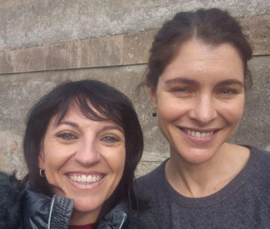 Vittoria Puccini in città per le riprese di ‘’La vita di Lorenzo S.’’