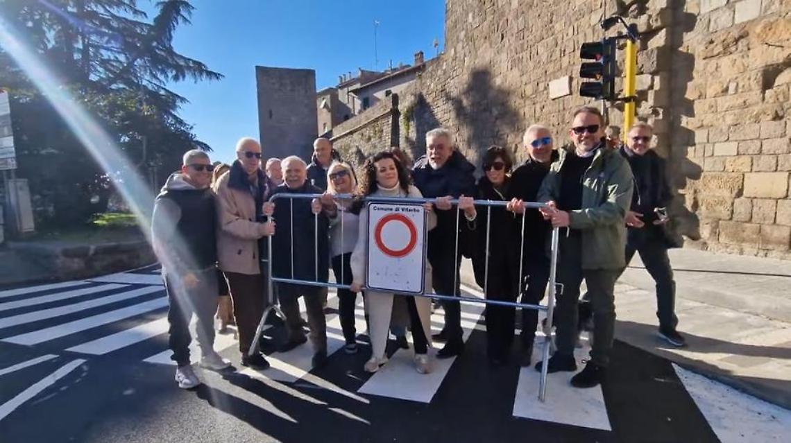 Viterbo: il parcheggio delle Fortezze restituito alla città