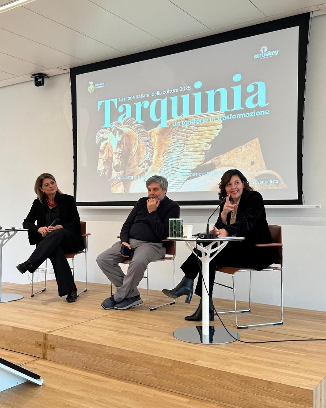 Capitale italiana della Cultura 2028: presentato a Milano il dossier della candidatura di Tarquinia e della rete dei Comuni della Dmo Etruskey