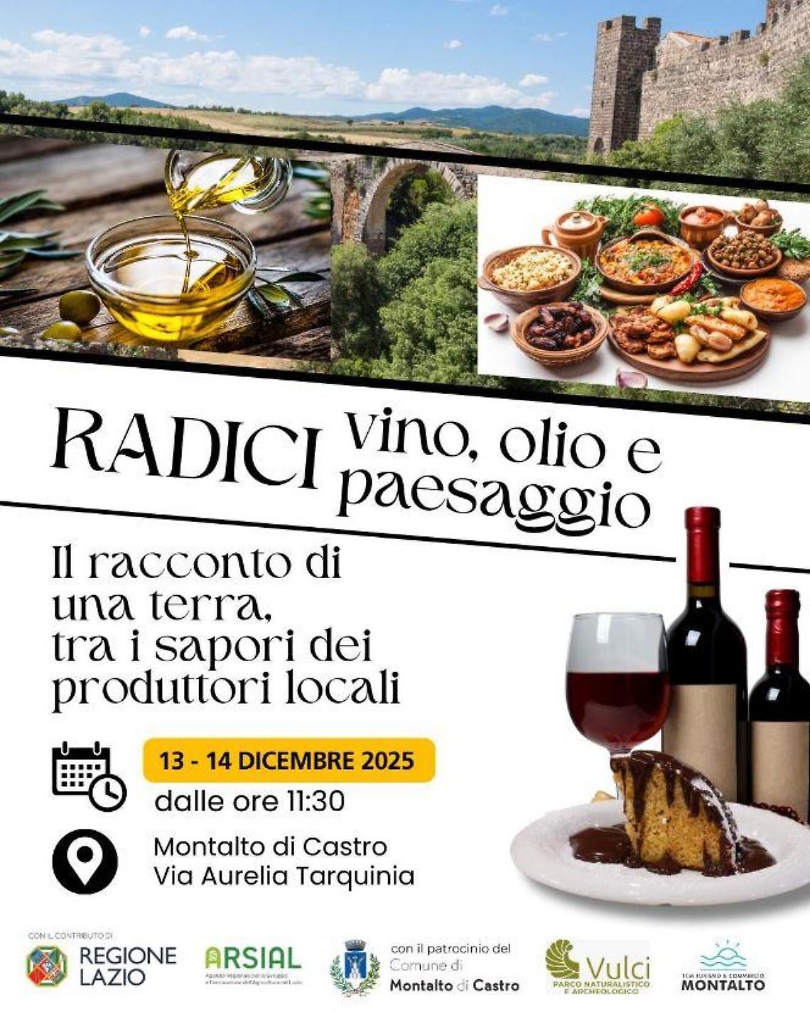 Eccellenze in mostra: a Montalto di Castro due giorni dedicati al racconto del territorio e alla degustazione dei prodotti locali