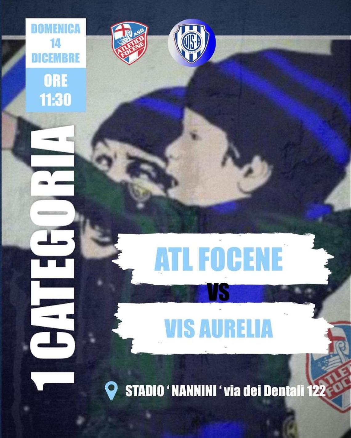 Al “Dentali” è tempo di Atletico Focene-Vis Aurelia