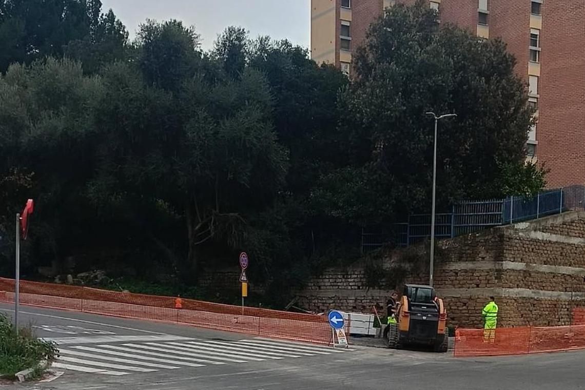 Via ai lavori per la rotatoria di viale Nenni