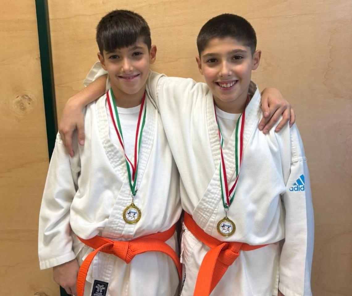 La Mabuni ha i gemelli della medaglia: Emanuele e Valerio Giordano