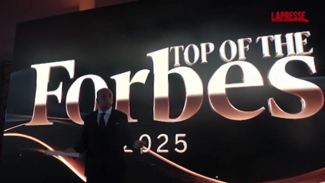 Top of the Forbes, premiati a Roma i personaggi pi&ugrave; influenti del 2025