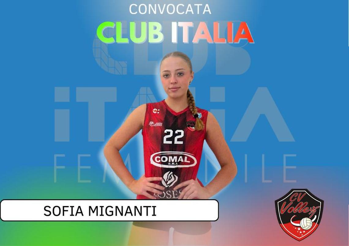 La Cv Volley &ldquo;griffa&rdquo; ancora il Club Italia con Mignanti