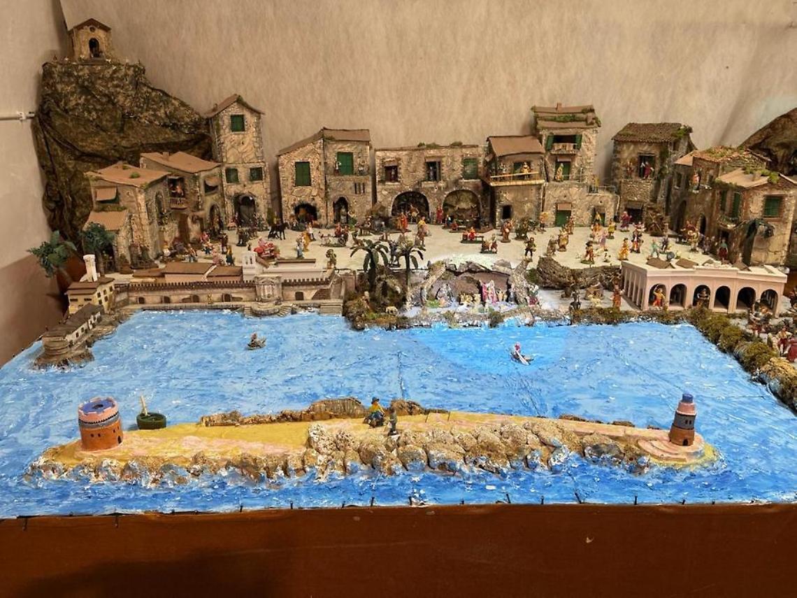 Presepi in mostra alla parrocchia dei Cappuccini