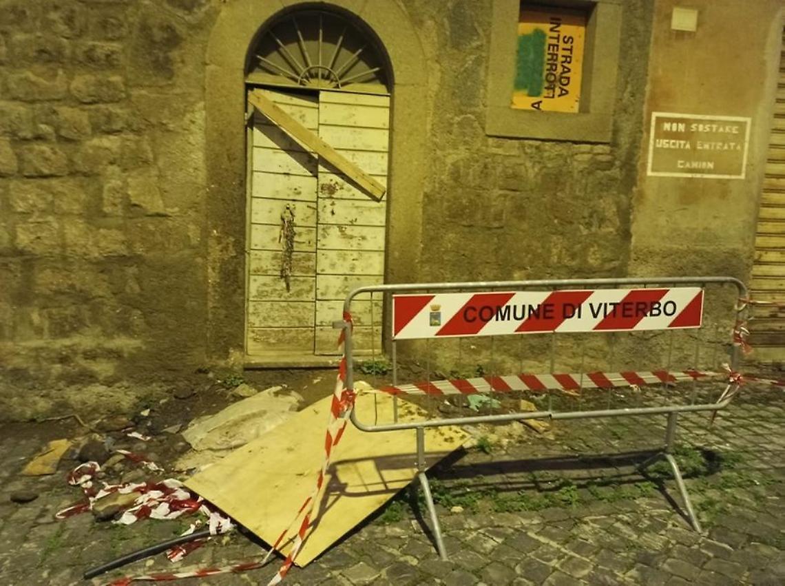 Viterbo: palazzo via S. Agostino, la svolta dopo 40 anni d&rsquo;incuria