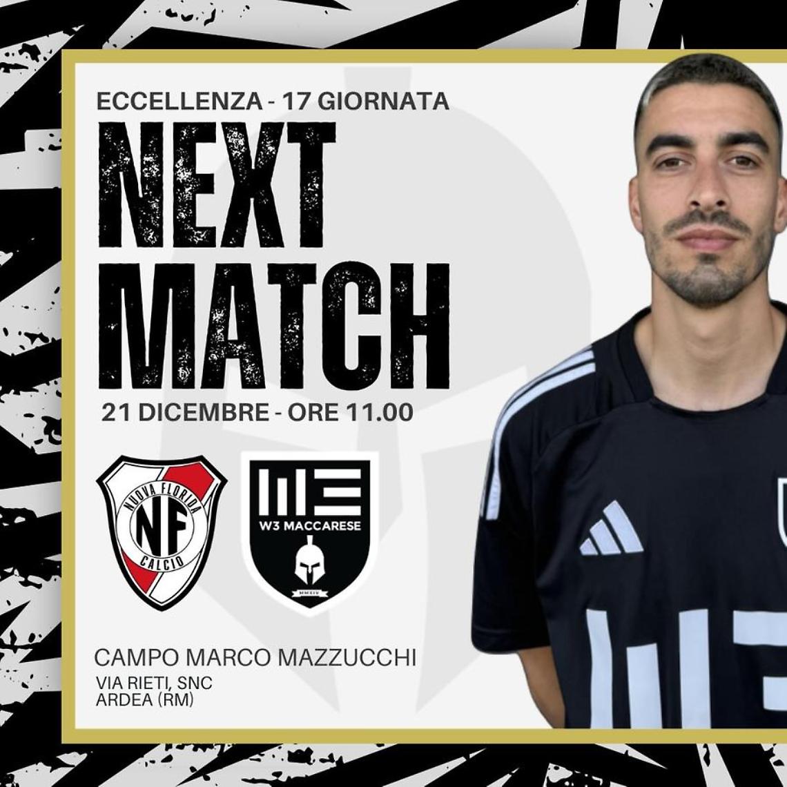 La W3 Maccarese fa visita allo Sporting Nuova Florida