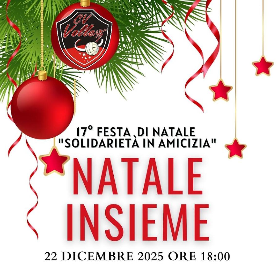 La Cv Volley &egrave; pronta a festeggiare con Natale Insieme