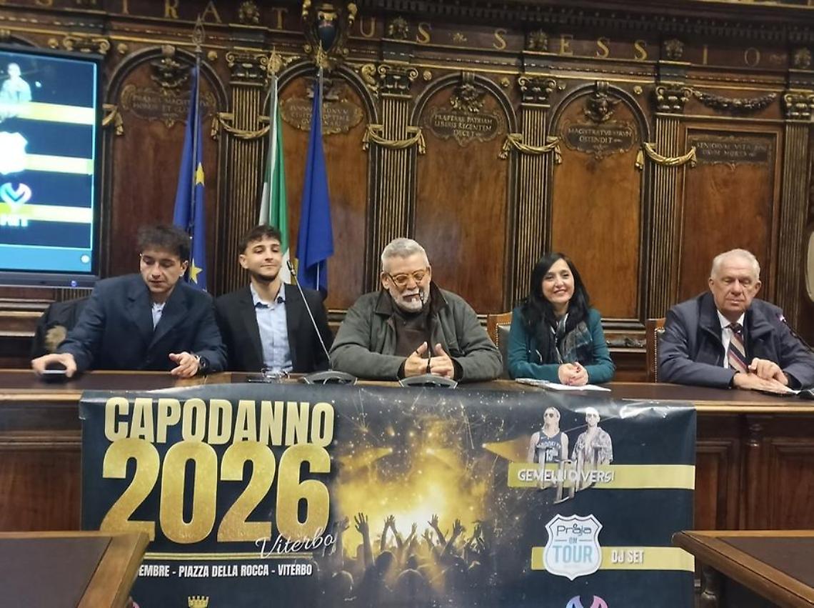 Viterbo: fine e inizio anno tra musica e fontane danzanti