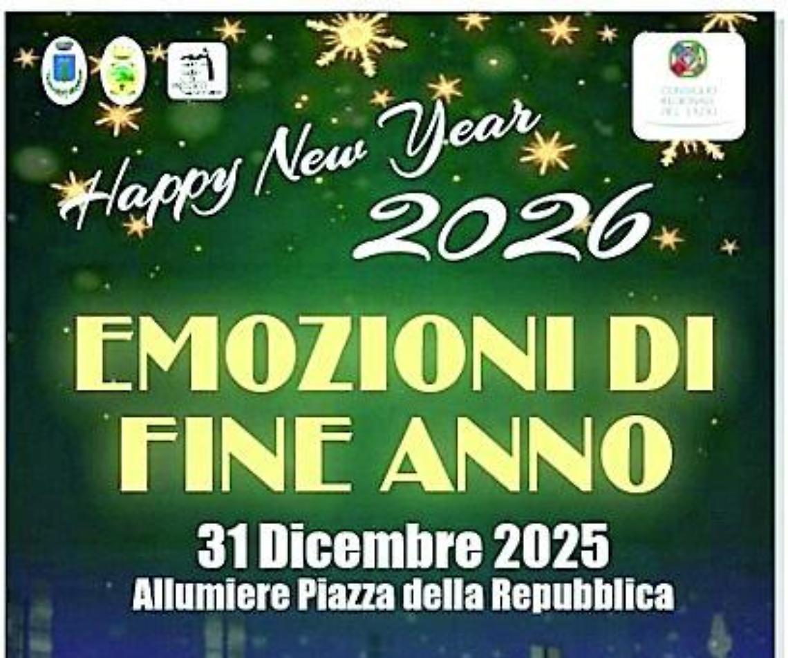 Allumiere accende il Natale e brinda al futuro