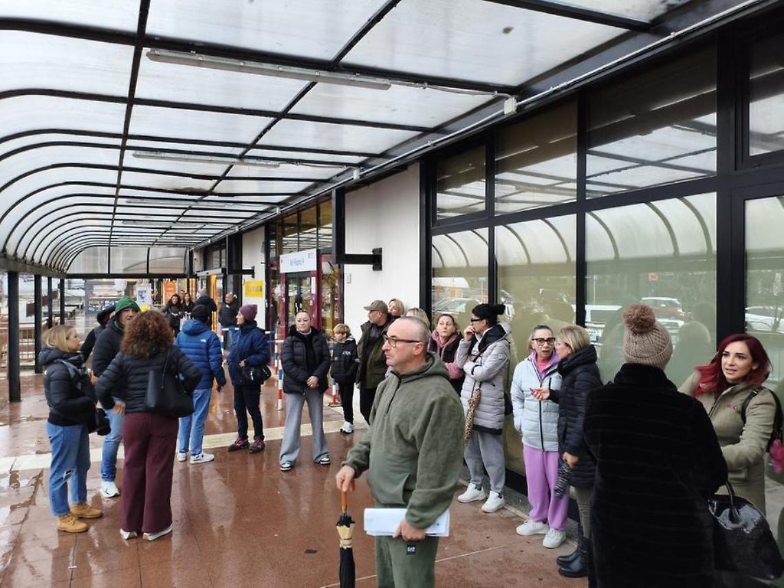 Caos Asl Roma 4, lavoratori in protesta