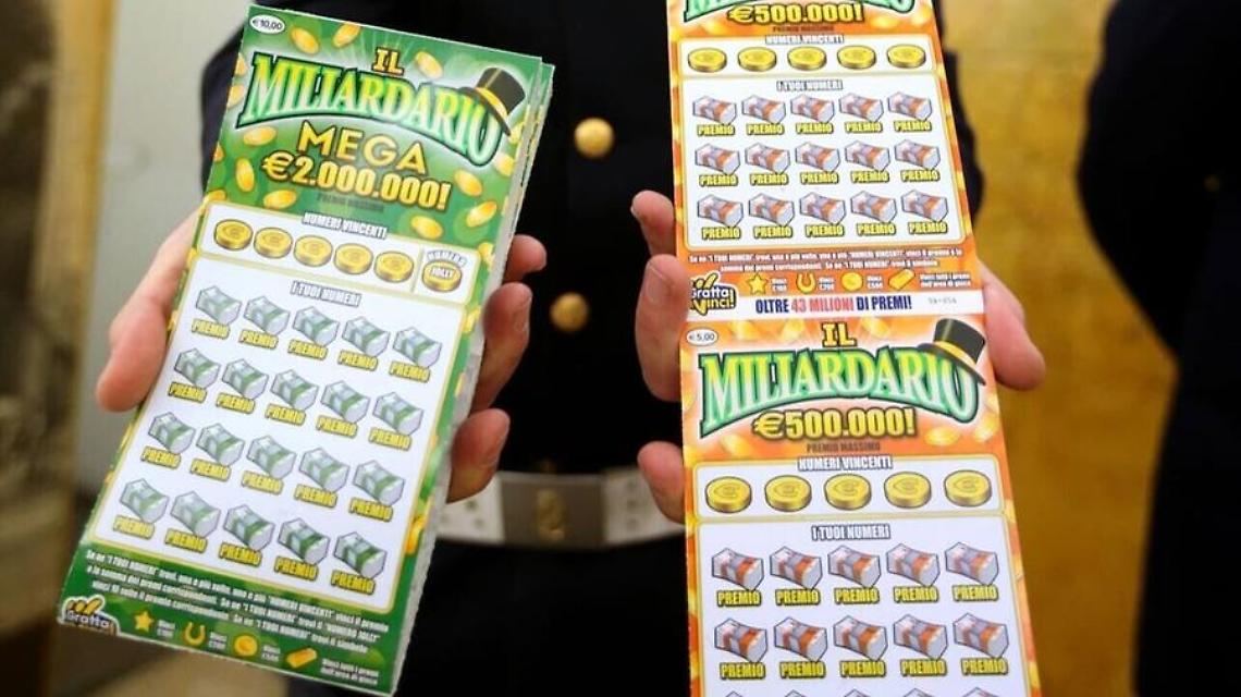 Il gratta e vinci Mega Miliardario New fa esultare Tarquinia: vinti 2 milioni di euro nella ricevitoria di via delle Croci