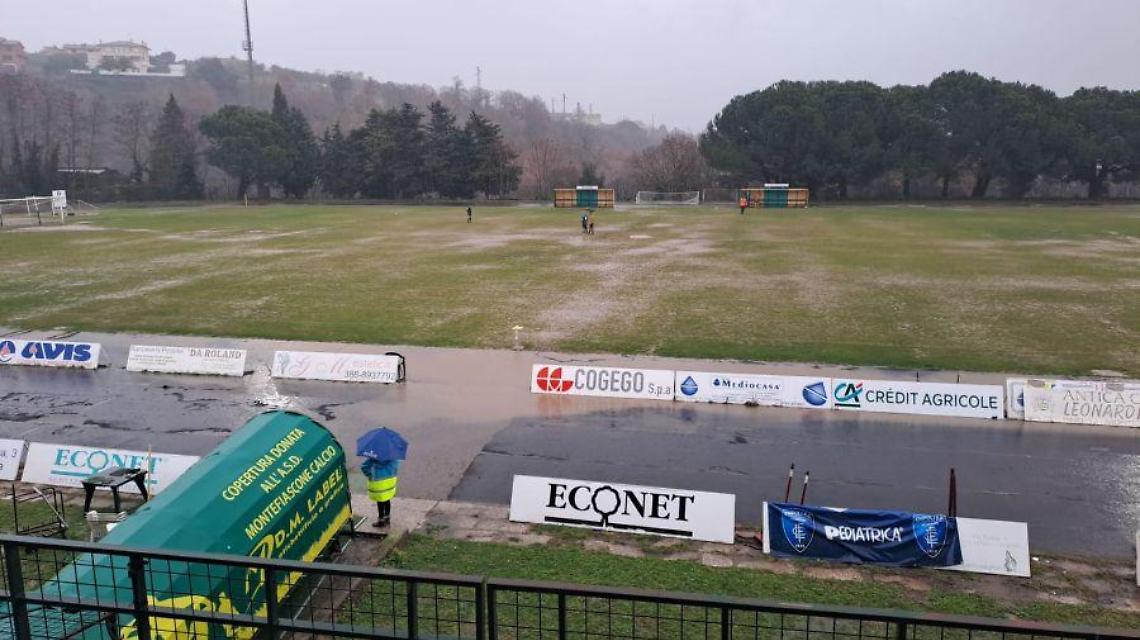 Dm84 &ldquo;impantanata&rdquo; a Montefiascone, sospesa la partita