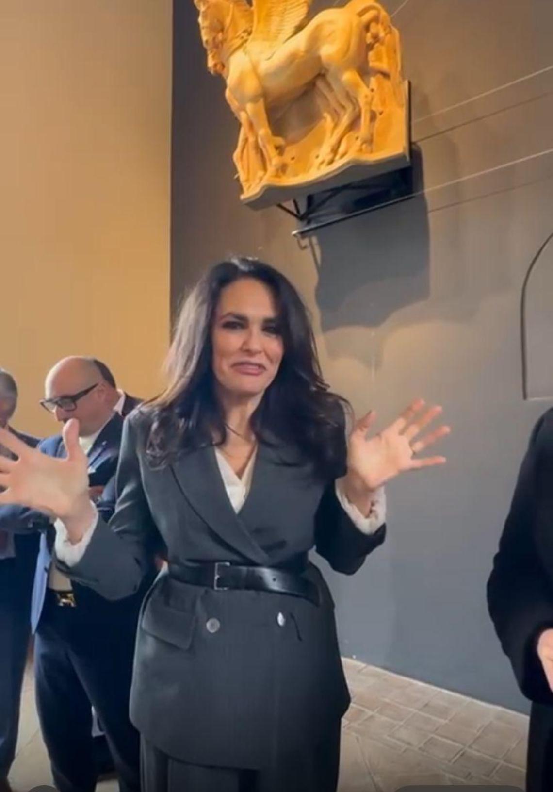 Maria Grazia Cucinotta: &laquo;Per me Tarquinia ha gi&agrave; vinto&raquo;