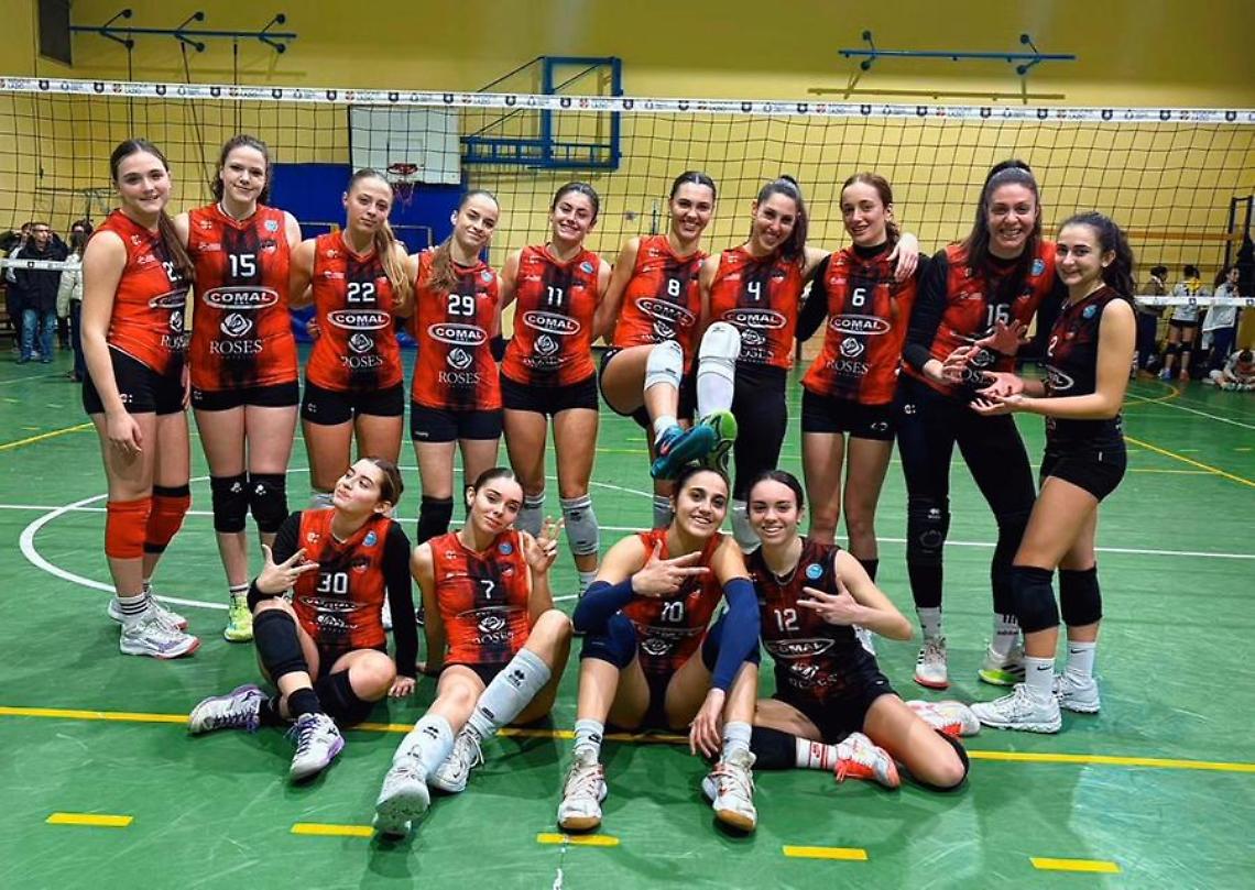 La Cv Volley riprende il cammino: 3-0 secco a Roma 7