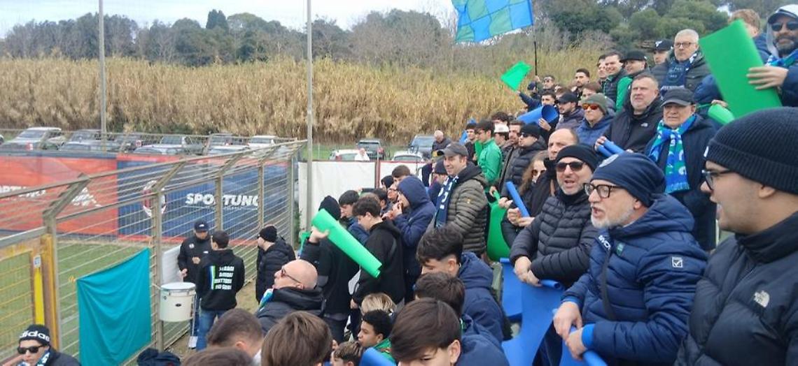 Lupi: &laquo;Una cornice di pubblico mai vista, grazie ai tifosi del Cerveteri&raquo;