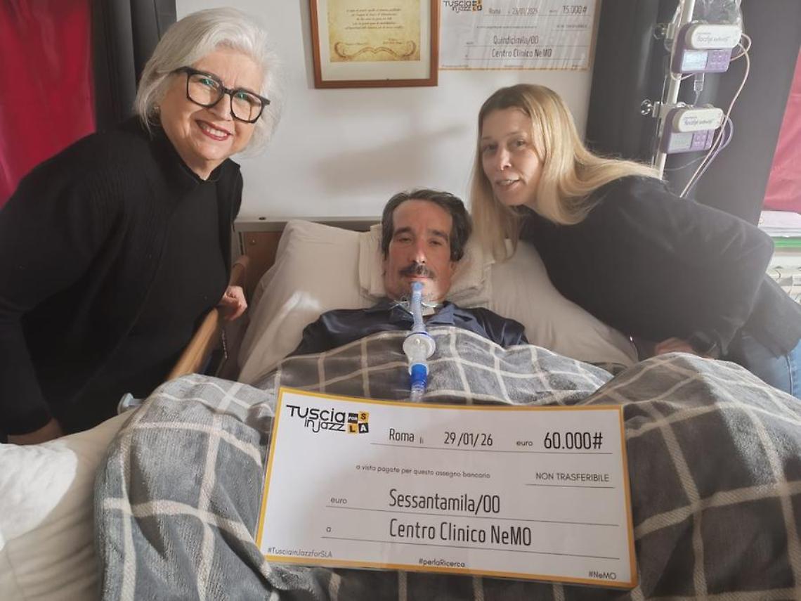 Tuscia in Jazz for Sla: donati 60mila euro al centro Nemo