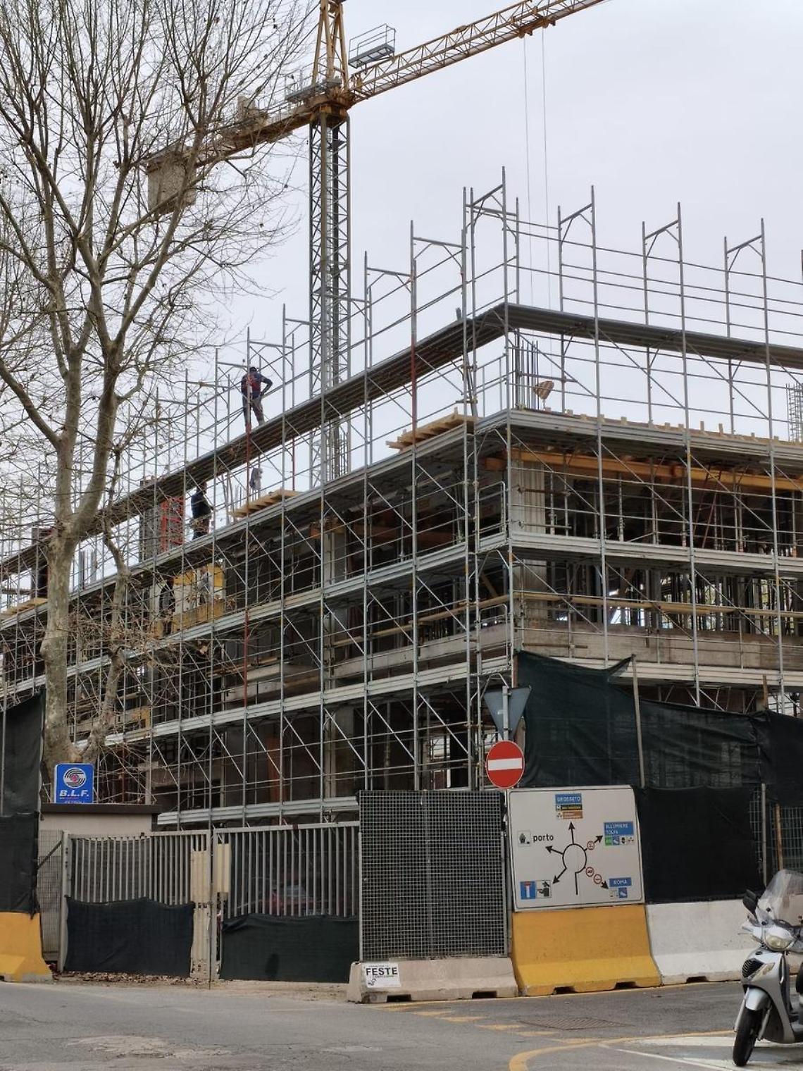 Cantieri a pieno ritmo e futuro che prende forma