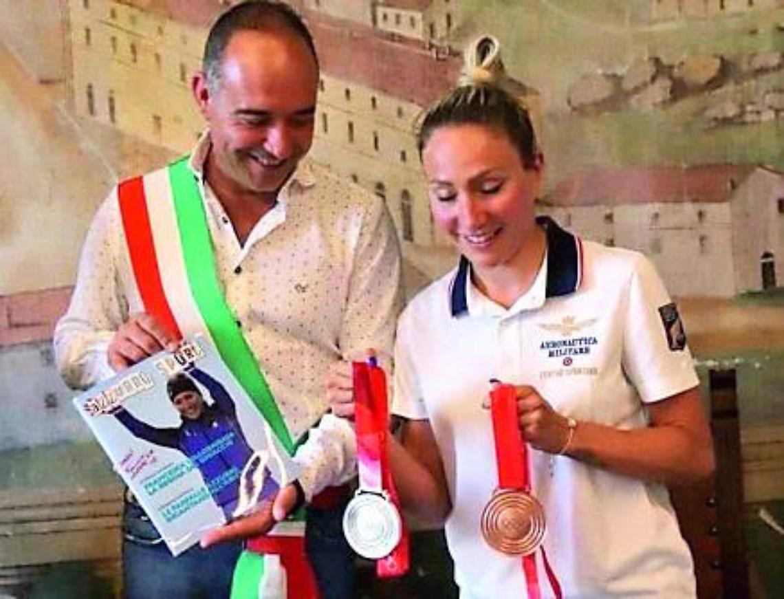 Dall&rsquo;ospitalit&agrave; di Allumiere all&rsquo;oro olimpico: Francesca Lollobrigida festeggiata nel paese collinare