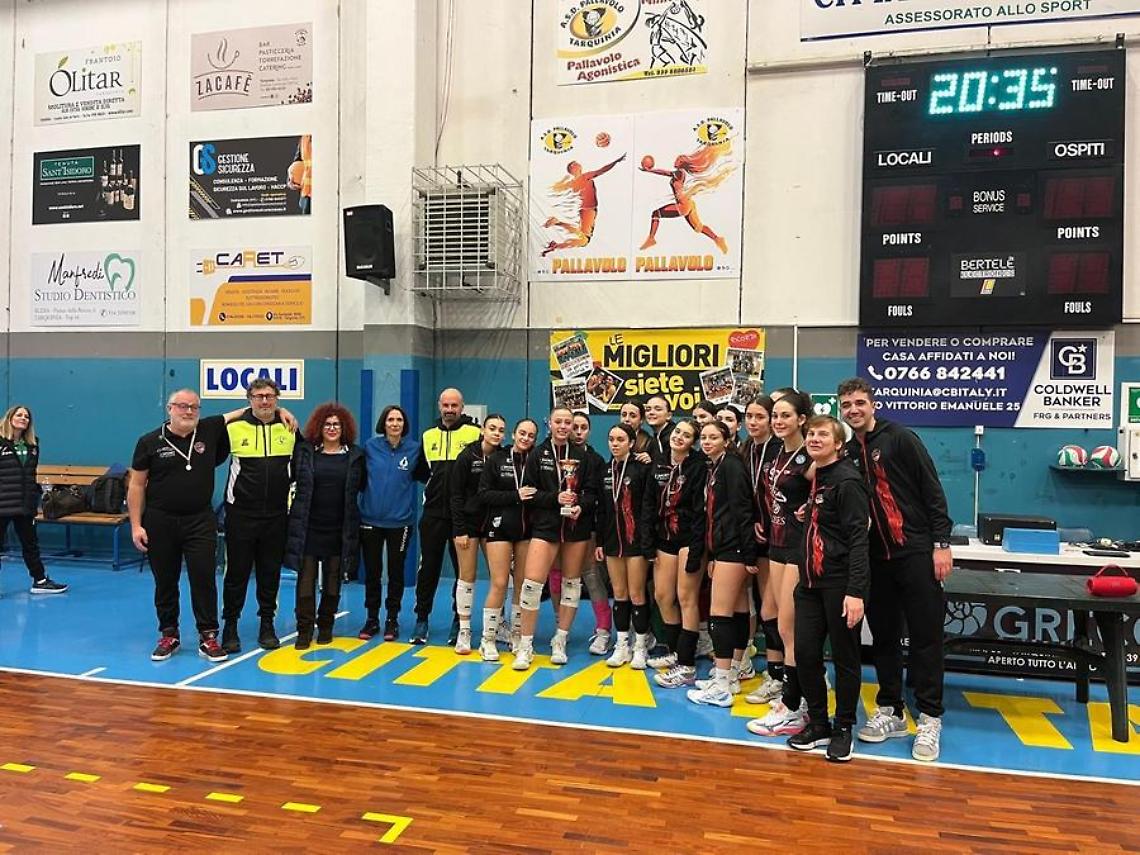 Medaglia d&rsquo;argento per l'U18 della Cv Volley