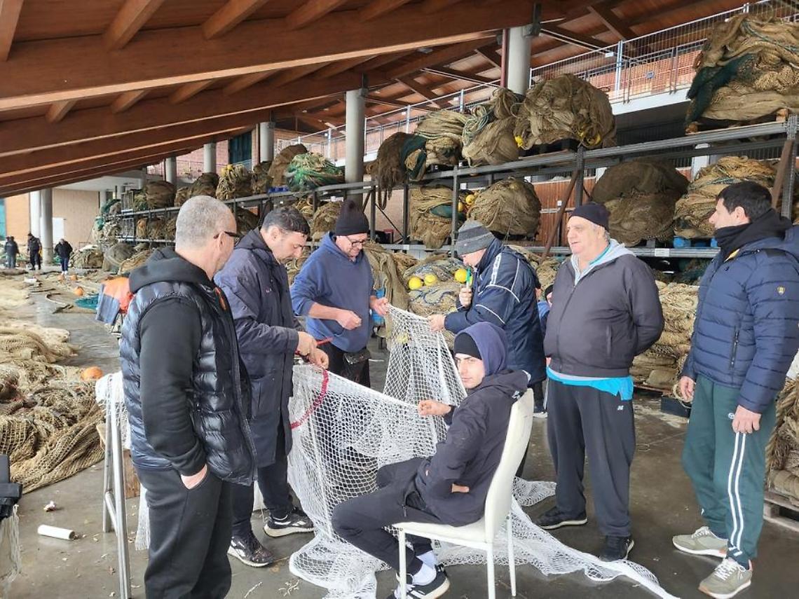 Pescatori in stato di agitazione