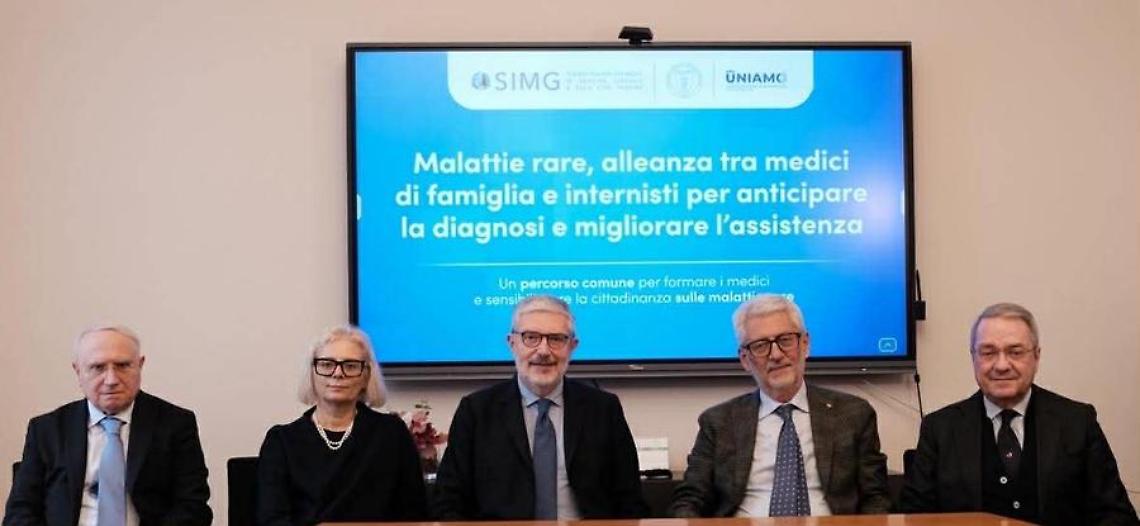 Medici di base e internisti uniti per le malattie rare, accordo Simg-Simi-Uniamo