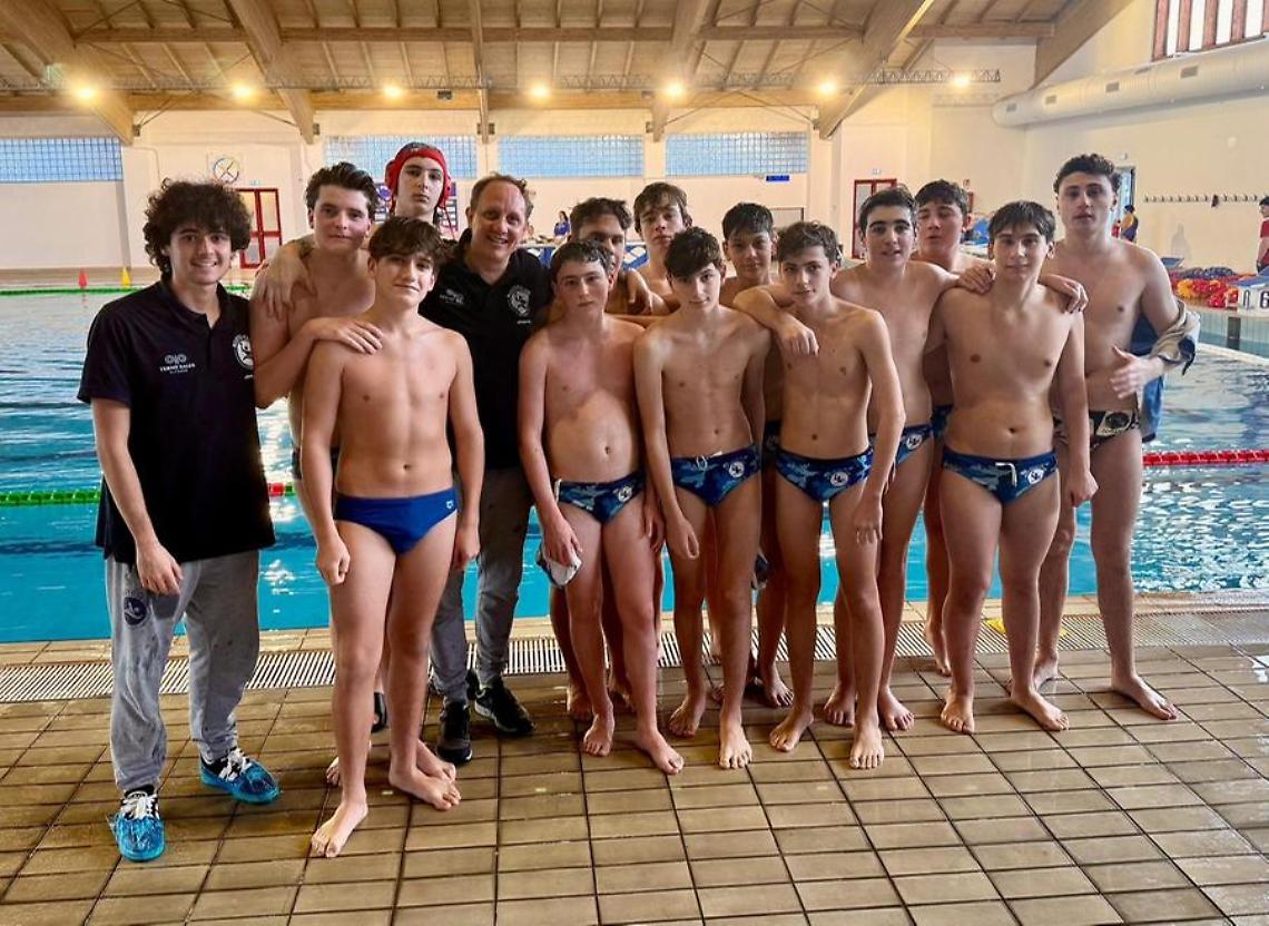 Pallanuoto, Gli allievi del Club Viterbo tra le prime 8 squadre del Lazio