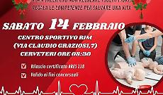 A San Valentino il corso BLSD del Nucleo Subacqueo