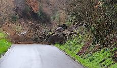 Maltempo nella Tuscia: allagamenti e frane