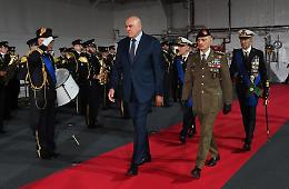 Cambio al vertice della Marina Militare: cerimonia a bordo di nave Trieste