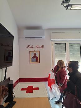 Sala prelievi intitolata a Fabio Morolli