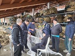 Pescatori in stato di agitazione