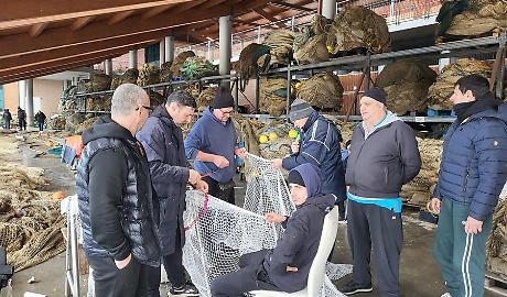 Pescatori in stato di agitazione