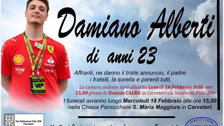 DAMIANO ALBERTI di anni 23