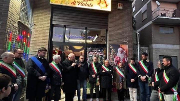 Inaugurato il Villaggio di Natale in miniatura