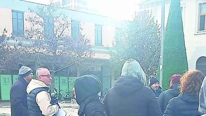 Nuova Sair, lavoratori al Pincio