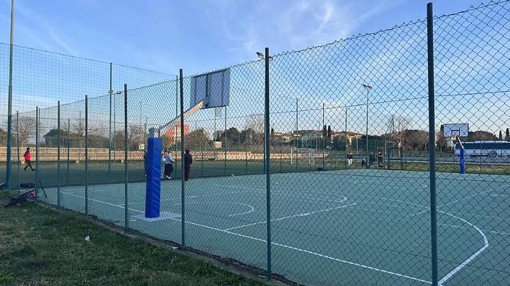 Montalto: ripristinati i campi sportivi del Complesso Bruni