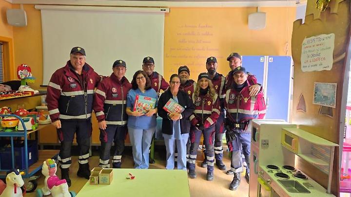 Il cuore dell&rsquo;associazione di Polizia batte per i piccoli del Bambino Ges&ugrave;