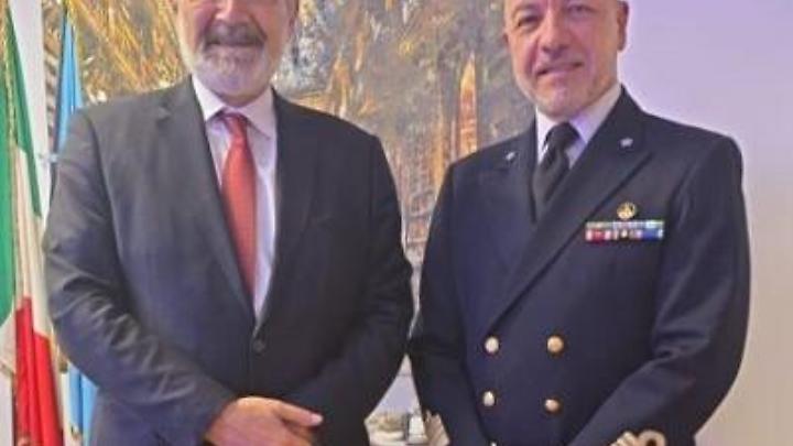 Capitaneria di porto, il direttore marittimo del Lazio incontra il presidente Rocca