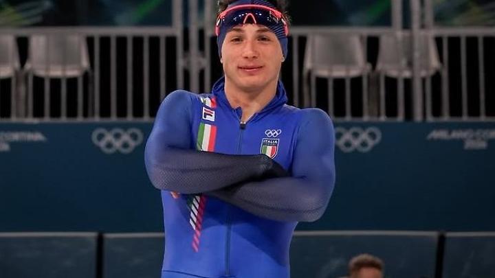 Milano-Cortina: &egrave; un super Di Stefano. All'esordio in un'Olimpiade chiude sesto